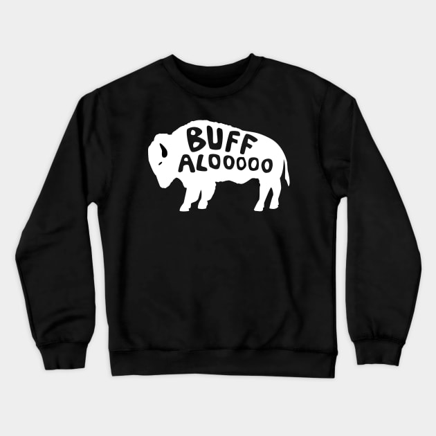 American Bison Buffalo Design Crewneck Sweatshirt by Brobocop